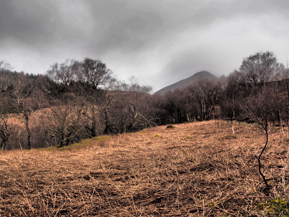begin route naar Goatfell